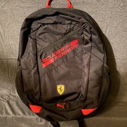 Ferrari brand backpack