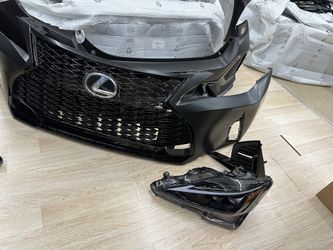 2006-2013 Lexus IS250 IS350 Conversion to 21+ F-Sport front bumper & HEAD LIGHT LED NEW IN STOCK