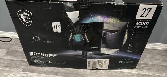 MSI G274QPF 27” WQHD GAMING MONITOR