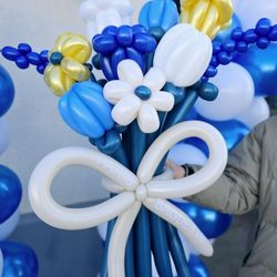 Flower Balloon Bouquet