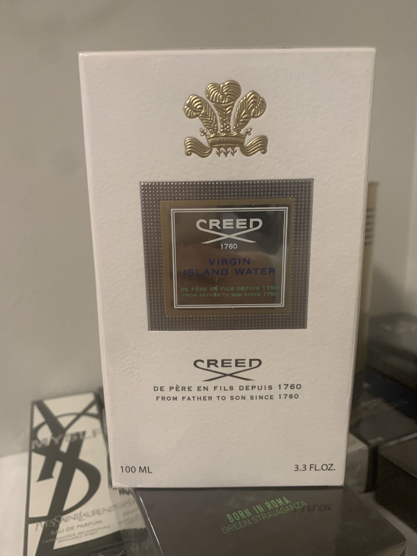 Creed Virgin island water