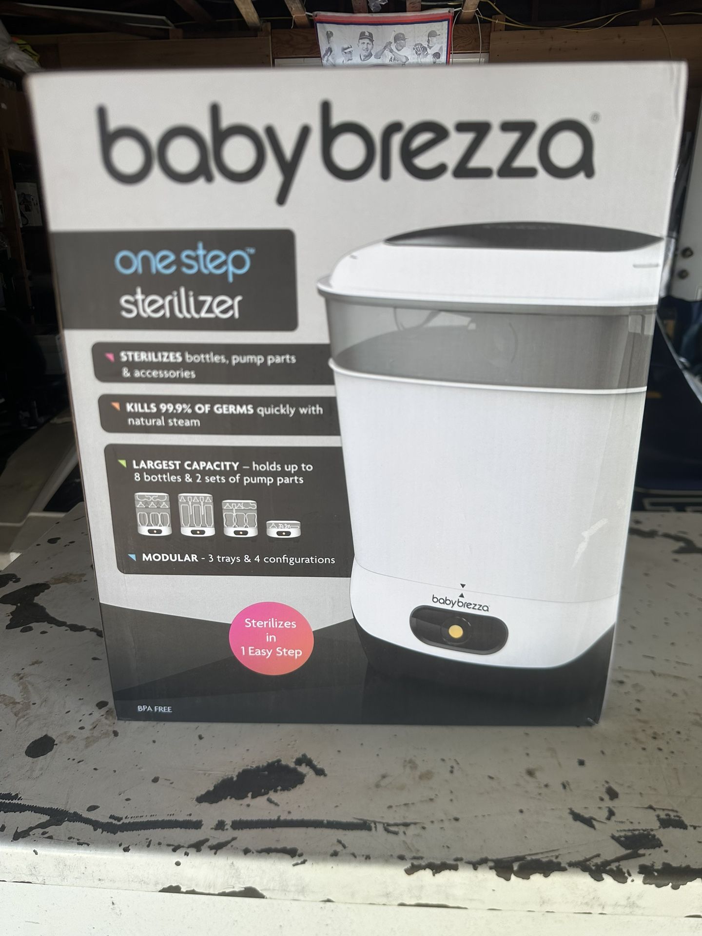 Baby Bottle Sterilizer- Baby Brezza