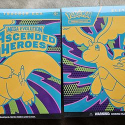 NEW + RECEIPT | Pokemon Ascended Heroes Elite Trainer Box (ETB) tcg  Mega Evolution