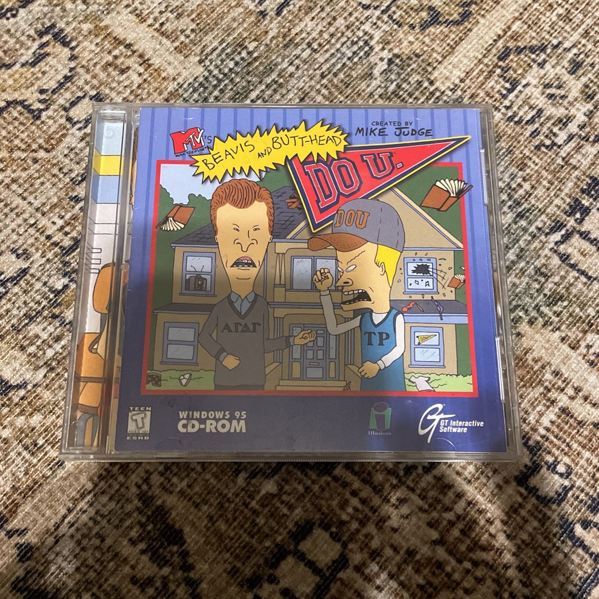 Beavis and Butthead Windows 95 CD-ROM