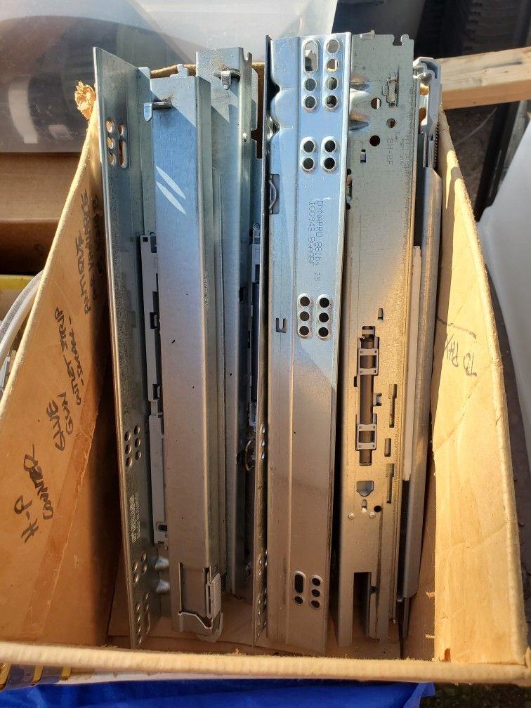 Cabinet Soft Close Glides 12"