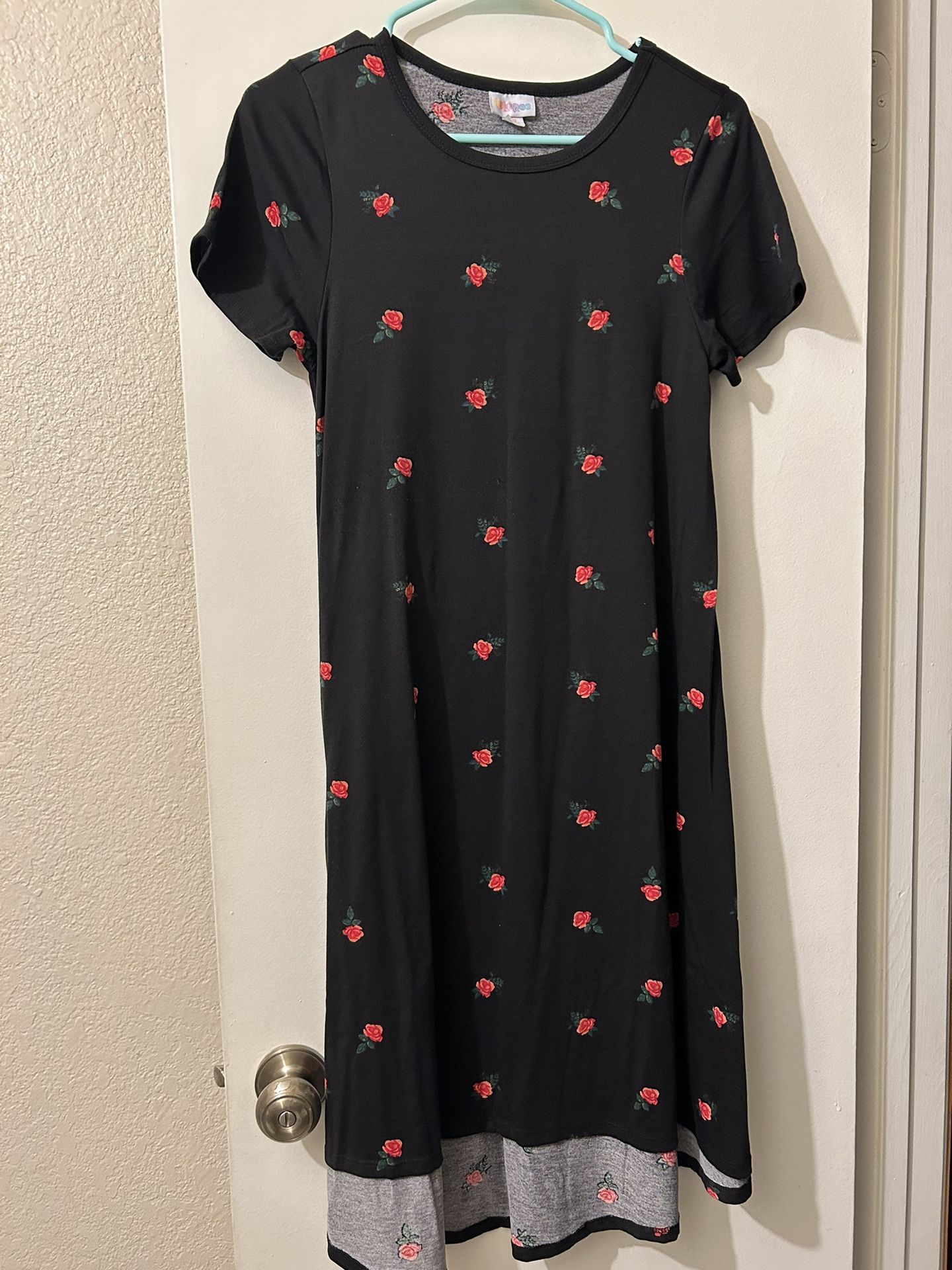 Lularoe Dress Rose Floral