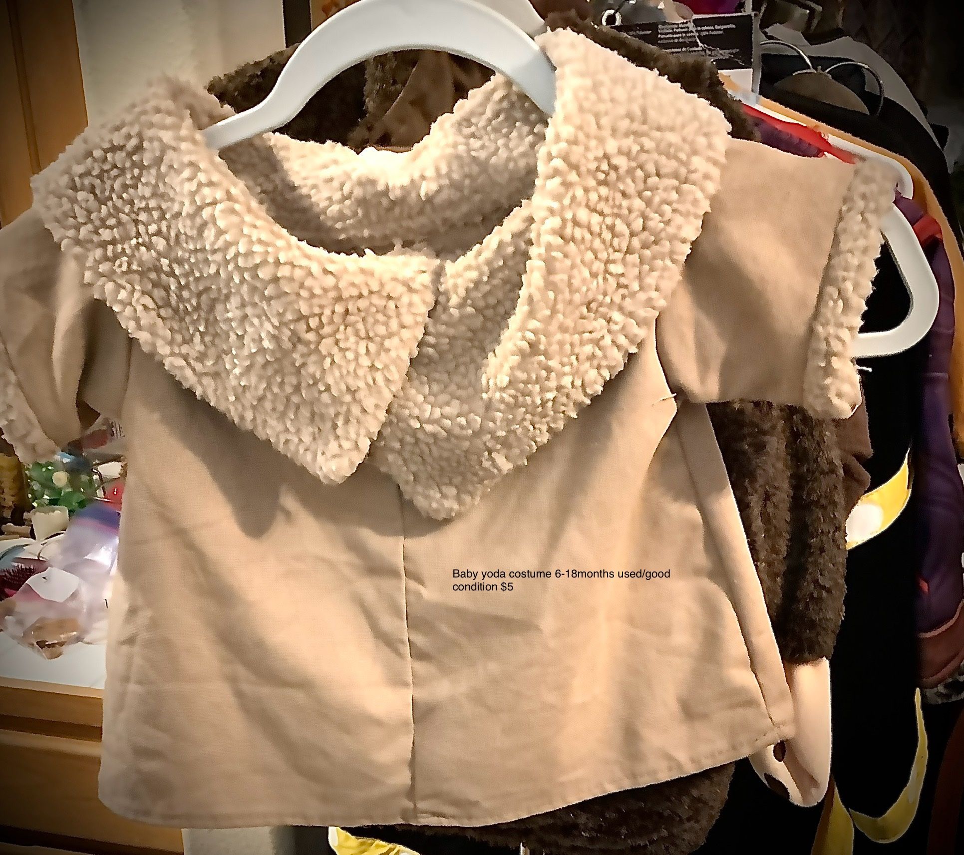 Baby Yoda (Grogu) Costume / Plush Replacement Coat