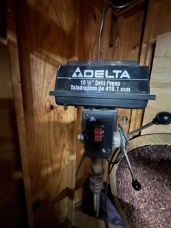 Delta  variable speed 16 1/2 inch drill press