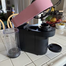 Pink Nespresso Machine