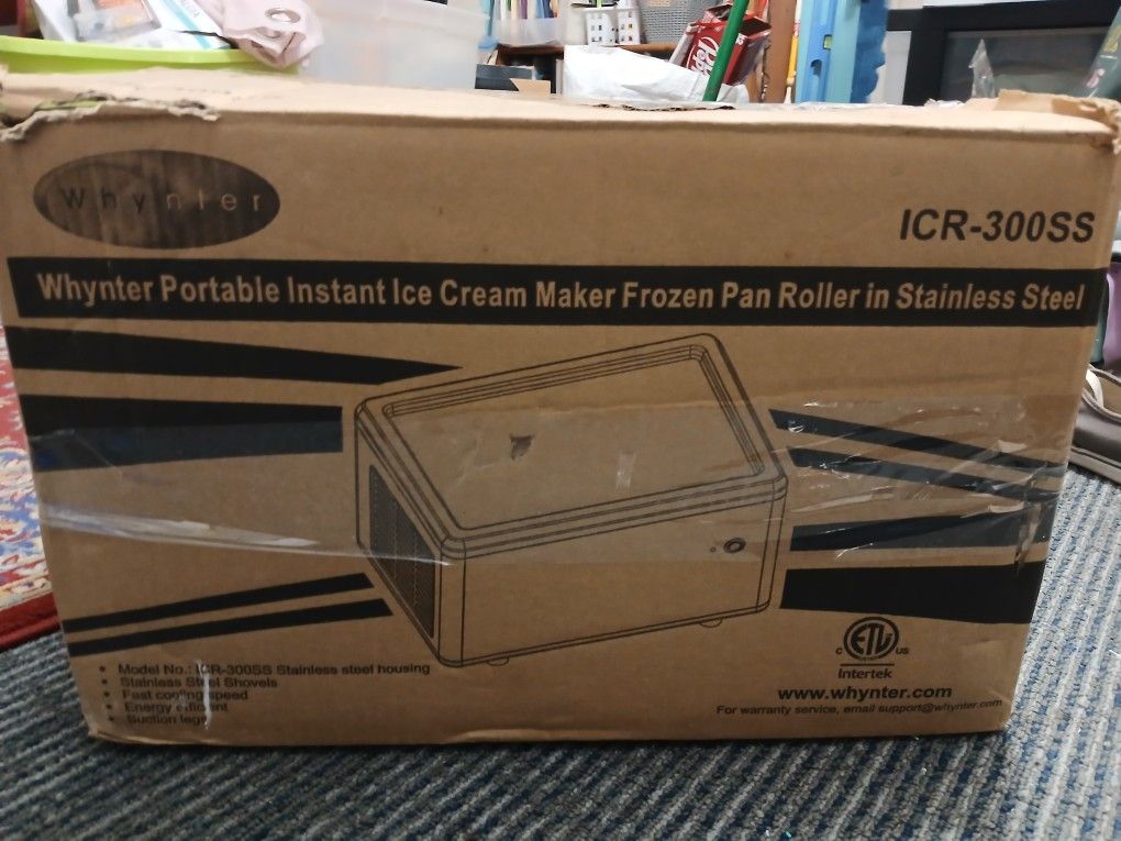 Portable Ice Cream Maker Roller