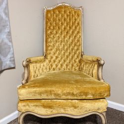 Hollywood Regency Throne Chairs