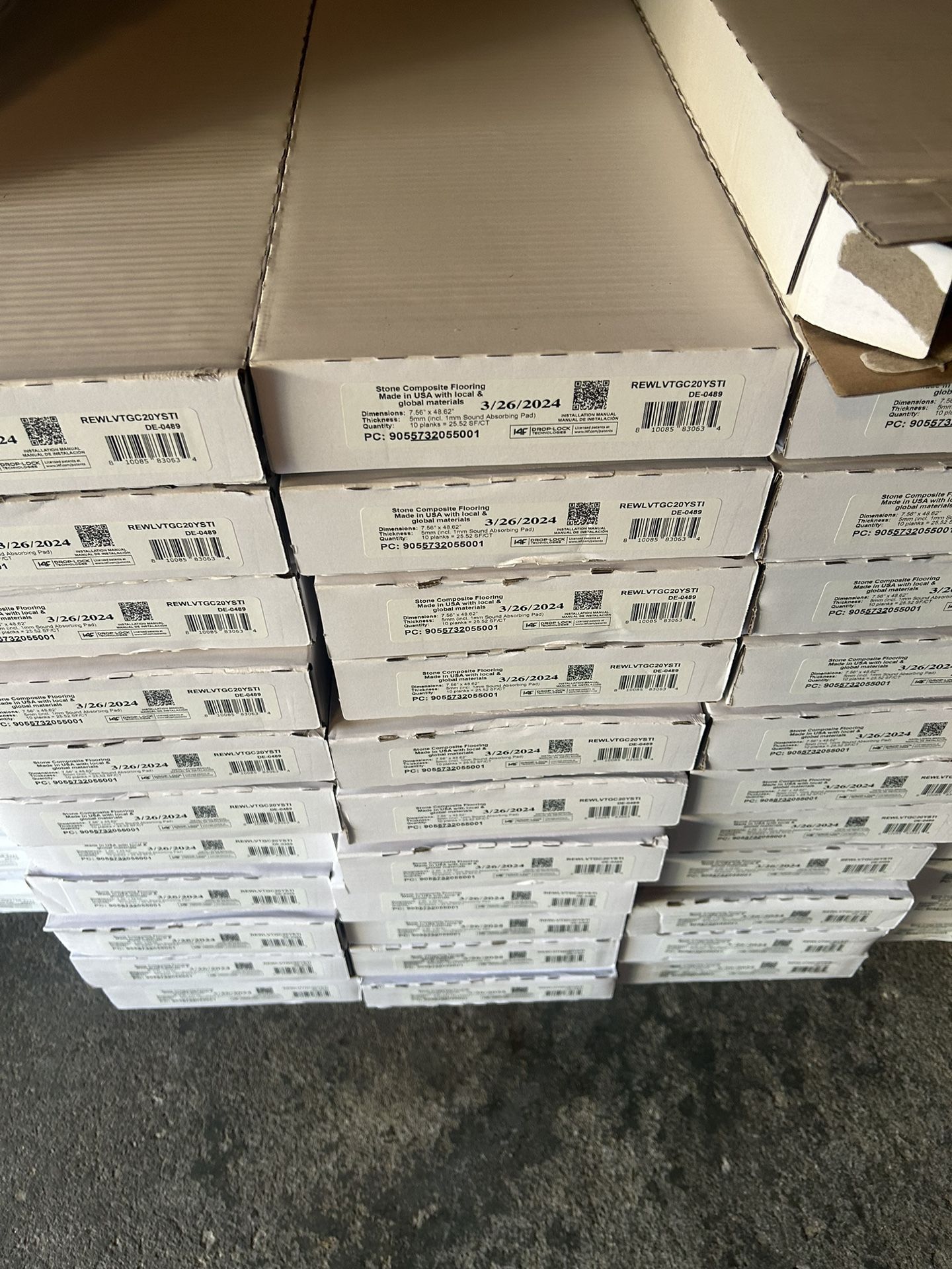 LVP Vinyl Flooring 1174 SQ FT AVAILABLE 