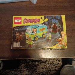 Old Lego Scooby Doo Mystery Machine Set