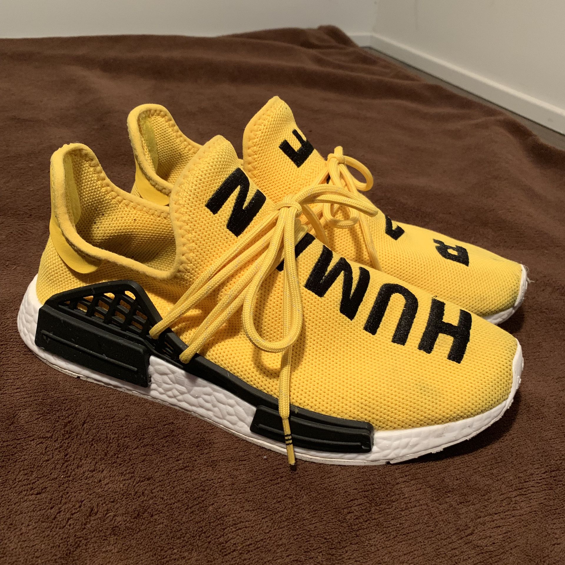 Adidas Human Race (Yellow ) Size 9