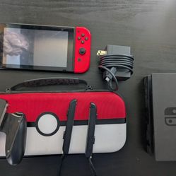 Nintendo Switch Plus Case And Cable, Dock, And Controller Connector