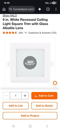 Recessed light trim