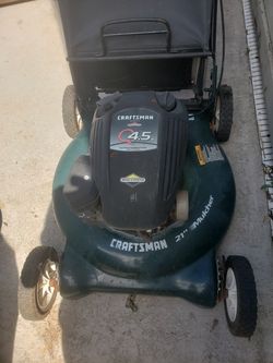 Craftsman 21" > have not used, little rusty.