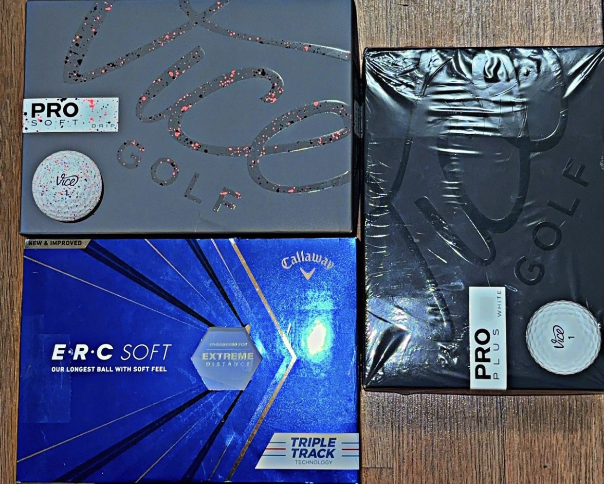 3 Boxes Of Golf Balls For 60$