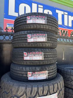 225/65r17 Lexani tires nuevas con 50,000 millas de garantía las 4