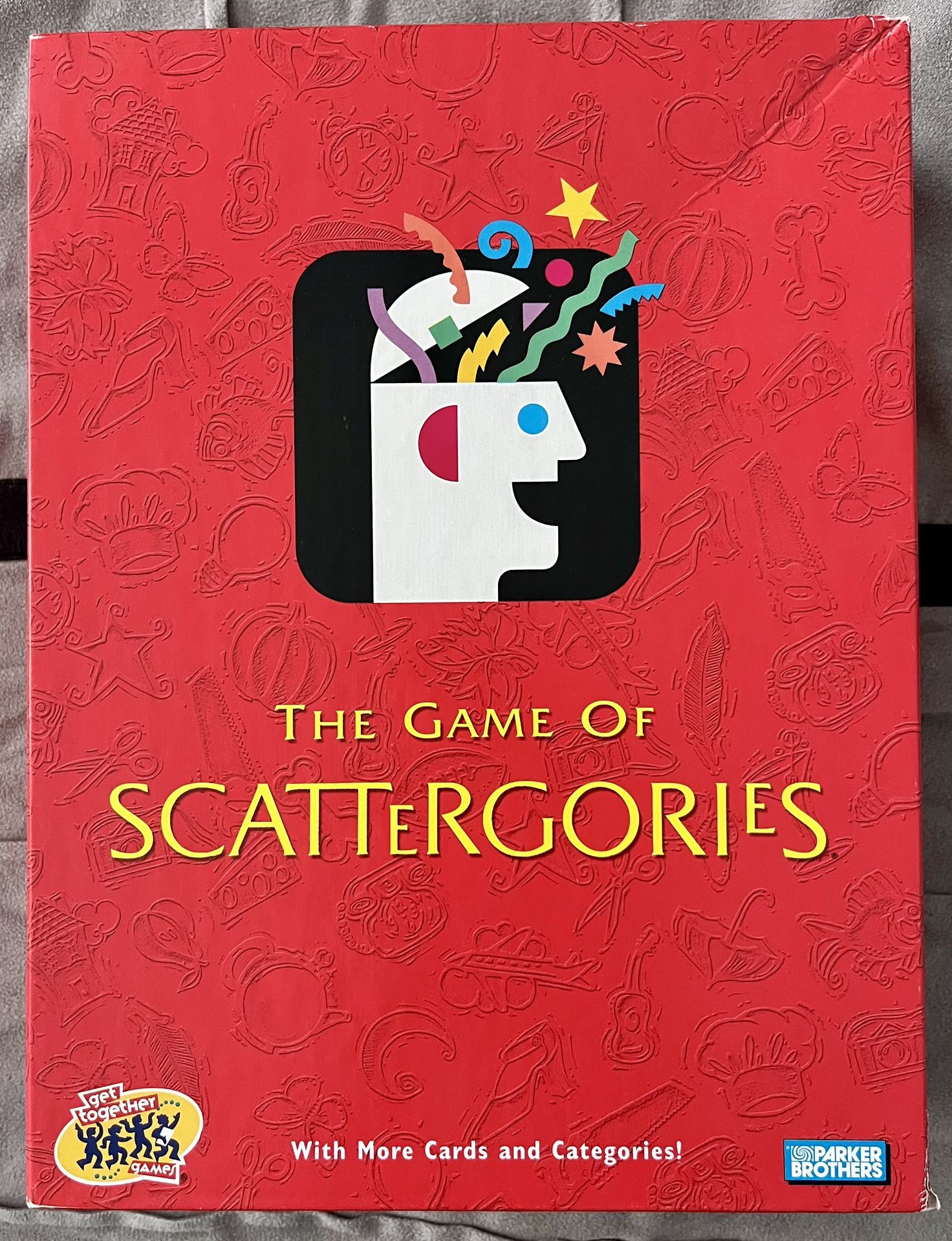 Parker Brothers The Game of Scattergories 2003 Edition - NEVER USED