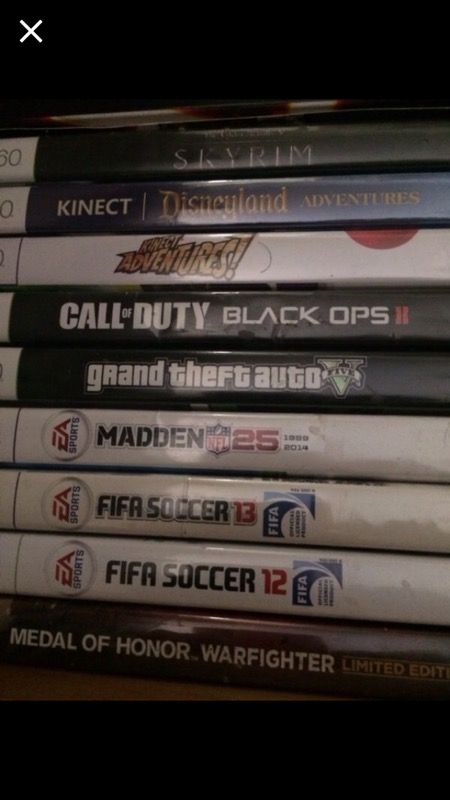 Xbox 360 games bundle