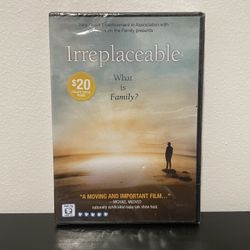 Irreplaceable DVD Movie NEW SEALED Documentary Family Values Tim Sisarich 2015