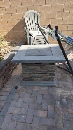 Propane fire pit