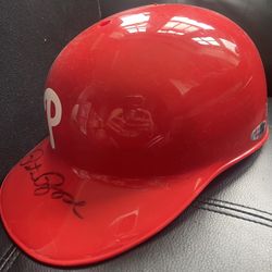 Pete Rose Autographed Phillies Helmet