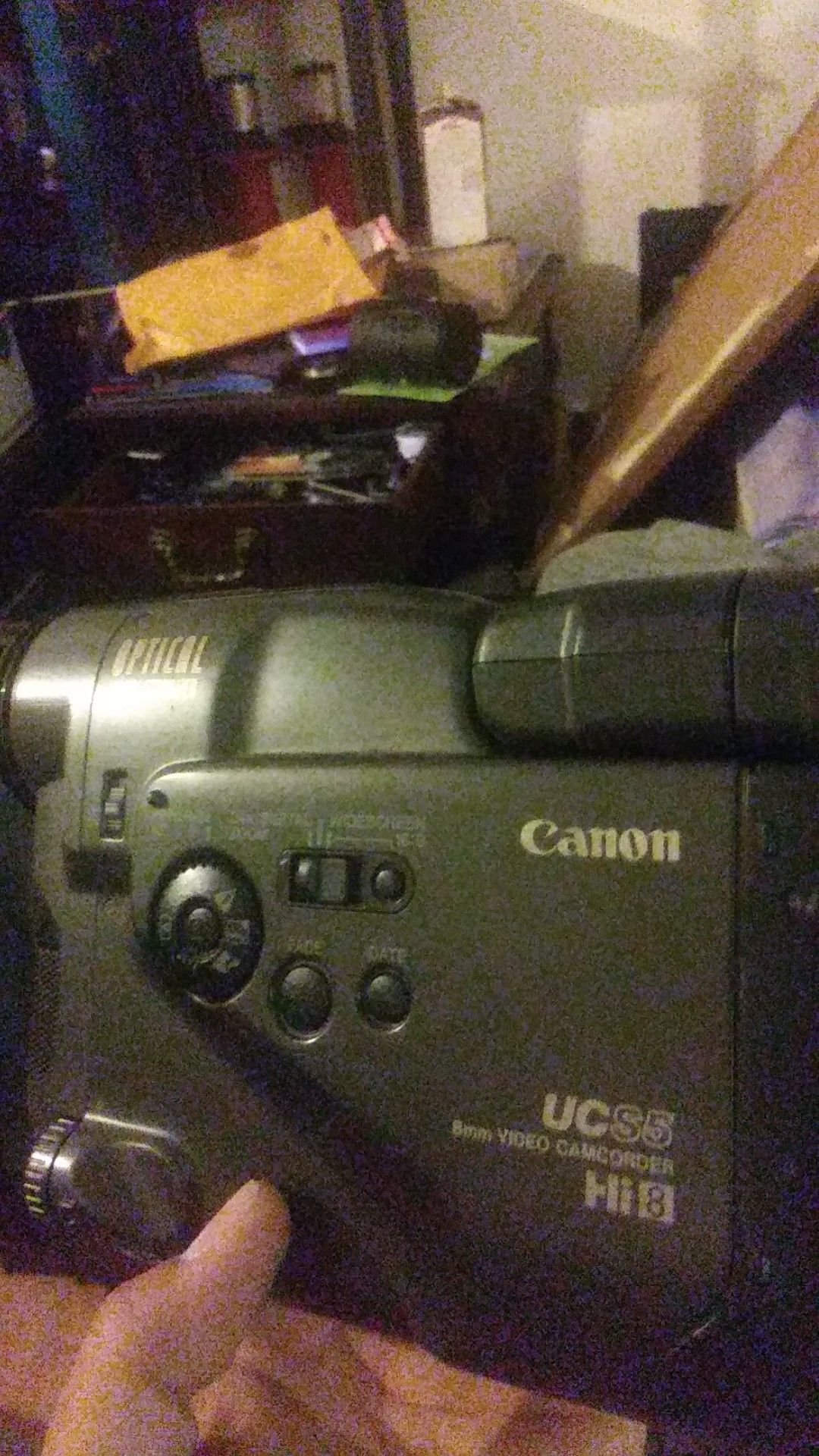 Very Rare Vintage Canon UCS5 Hi 8 8mm Video Camcorder 1993