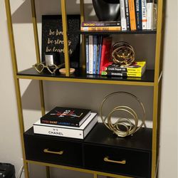 70.9"H Standard Bookcase with 2 Drawers