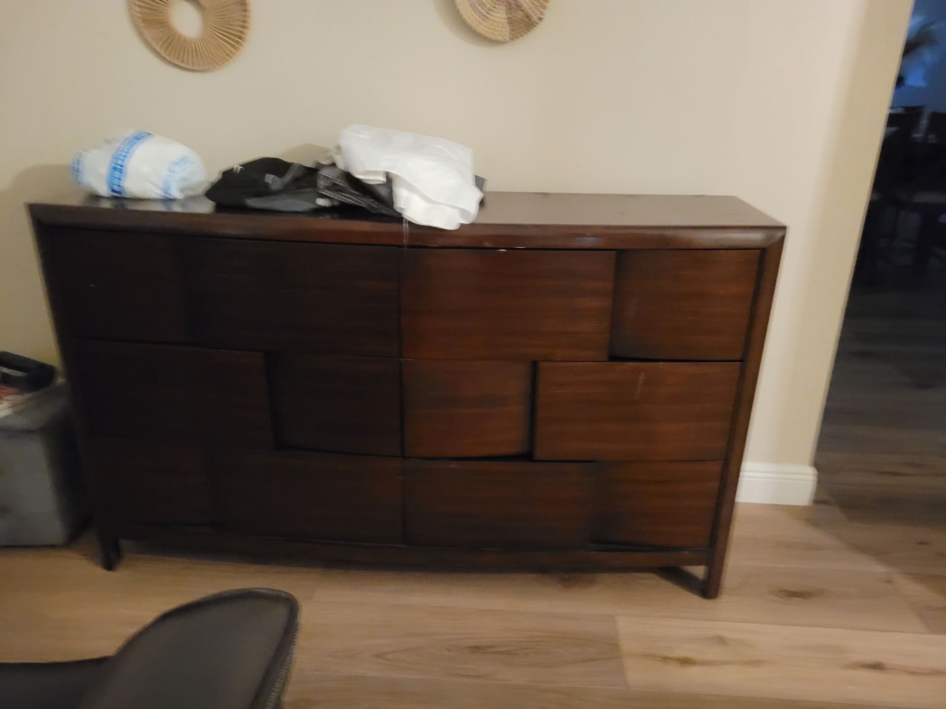 Brown Dresser