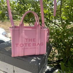 Marc Jacobs Pink Mini The Tote Bag 