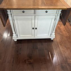 Extendable High Quality Dining Table With Storage -$299