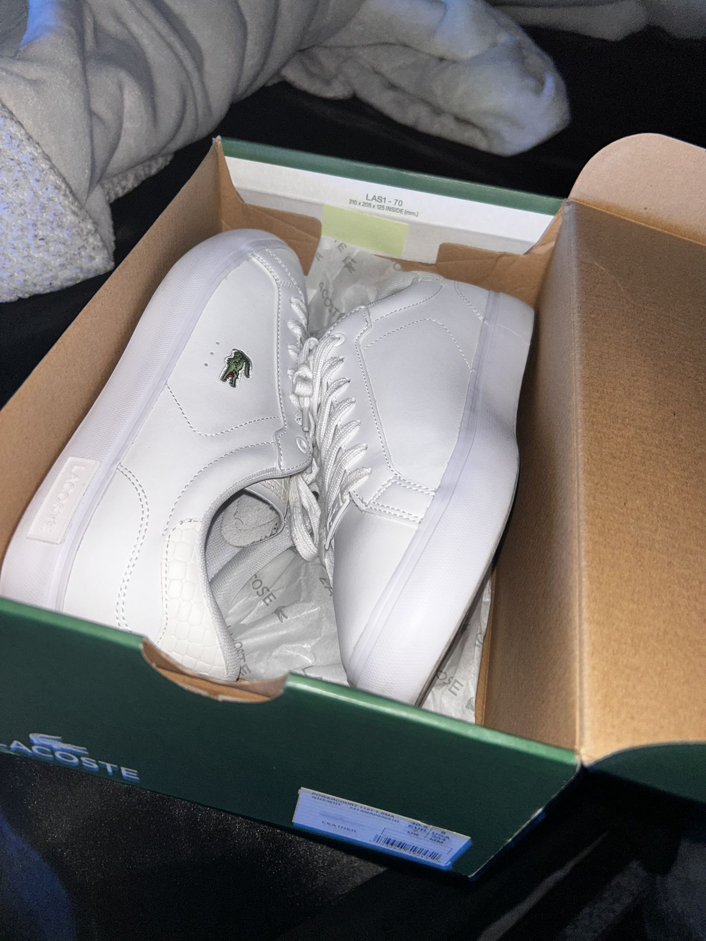size8 white shoes