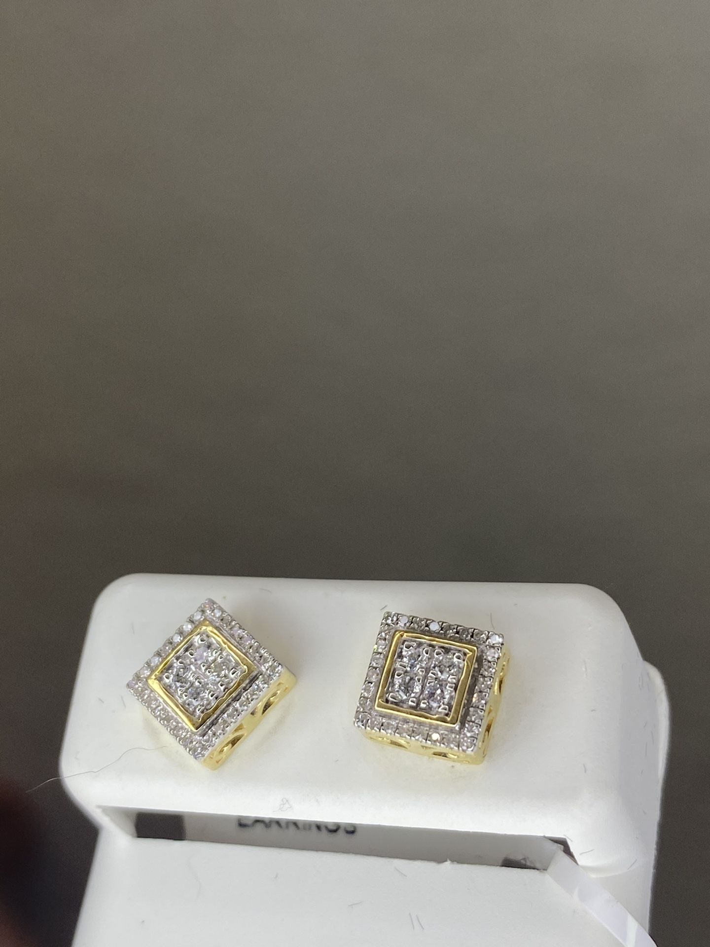 Diamond earrings