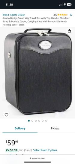 Adolfo design Wig Box