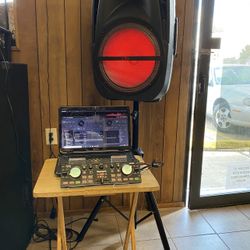 FINANCING 15” portable Bluetooth speaker, DJ controller & Laptop 🔥