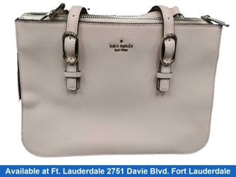 Kate Spade Gusset Satchel Pink Purse / Handbag