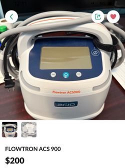 Flowtron  ACS 900  compression pump  - prevent  blood  clots