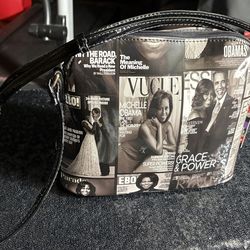 Cross body bag with  Michelle Obama