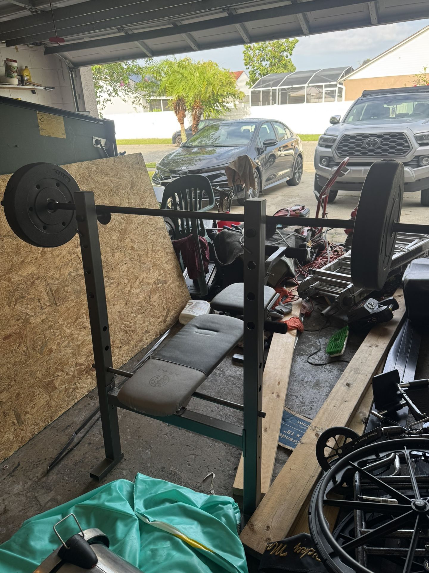 Bench Press With Weights