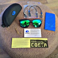 REEFTON COSTA DEL-MAR (2)Wires,Case,Cloth,Hat Hook,Cards