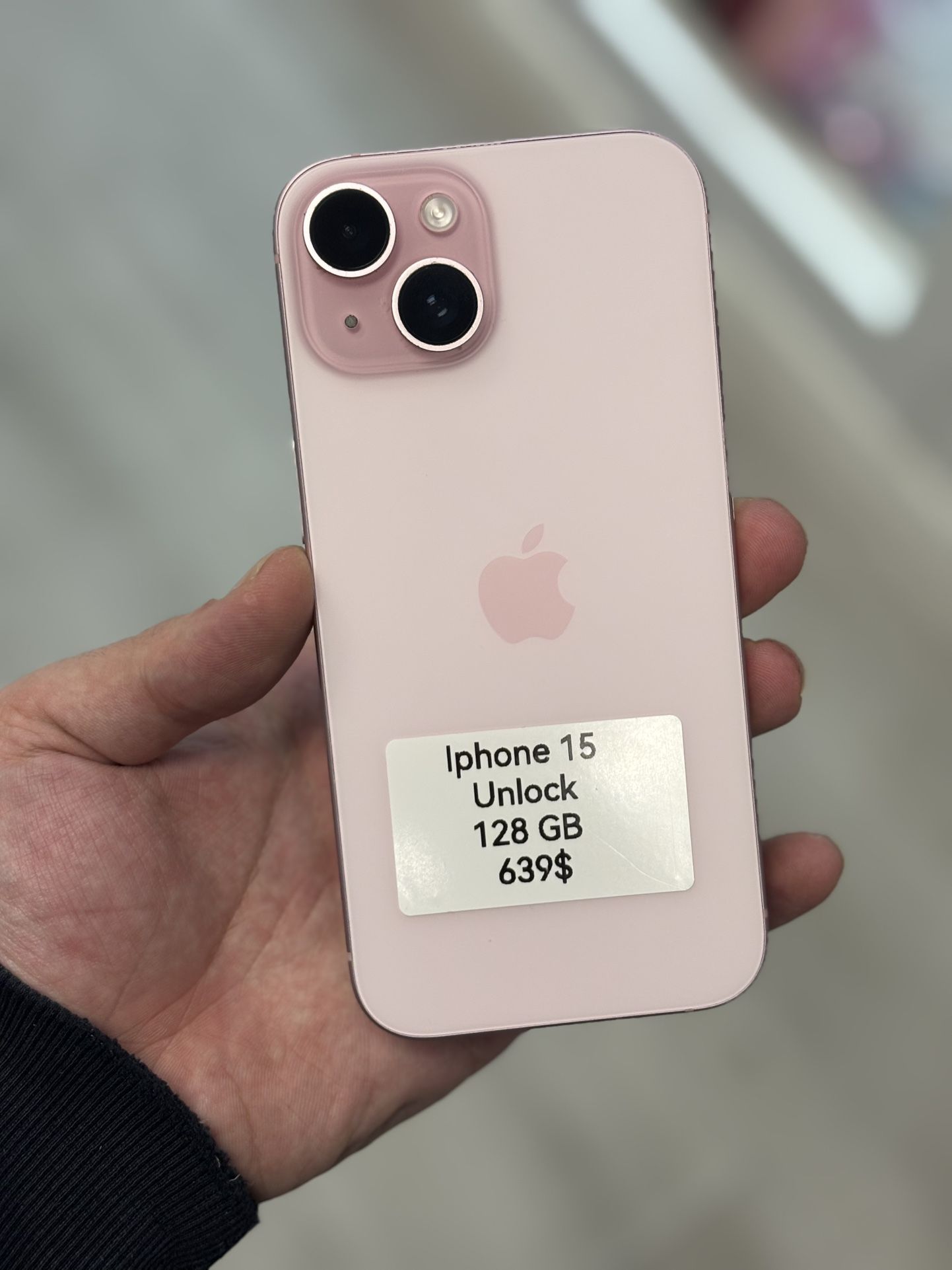 Iphone 15 Unlock 128 GB 629$
