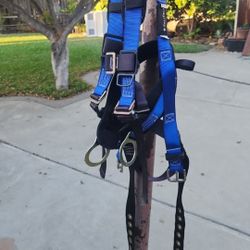 2 Harness With 1 Fall Lanyard
