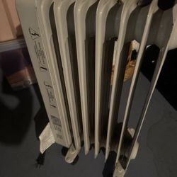 Heater On Wheels With Chord