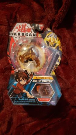 Bakugan Battle Planet *Aurelus Maxotaur* Ultra Figure