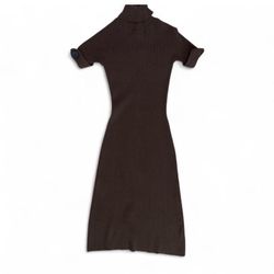 Brown Tight body Dress