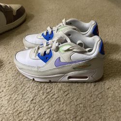 Air Max 90 Td White Purple Pulse Sz 12c