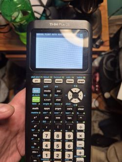 Texas Instruments calculator