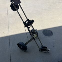 Tartan Tru-Balance Push Golf Cart Caddy 